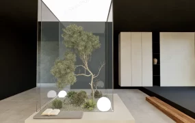 Indoor Atrium Garden