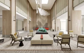 Ramada Hotel Lobby Design