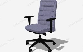 Fabric Executive Swivel Office Chair