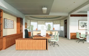Chinese Style Executive Office