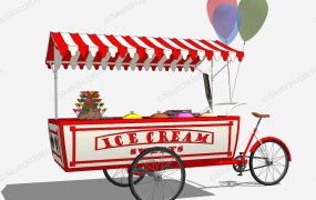 Traditional Sweets Ice Cream Bike