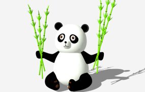 Panda Bear Cartoon