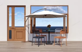 Cafe Outdoor Table And Chairs