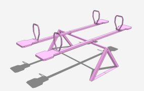 Pink Seesaw Set