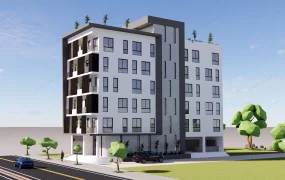 Modern Urban Apartment Building