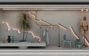 Clothes Shop Window Design