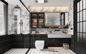 French Vintage Style Bathroom