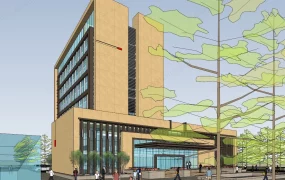 Modern Urban Hotel Exterior