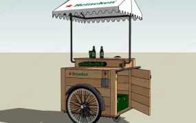 Beer Vending Cart