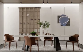 Modern Zen Dining Room