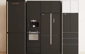Built In Fridge Cabinet