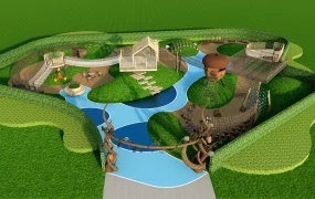 Wooden Adventure Playground