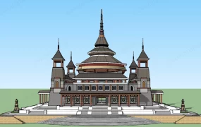 Oriental Temple Building