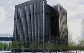 Modern High Rise Office Building