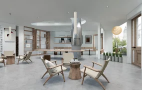 Wabi Sabi Modern Coffee Shop