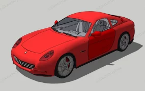 Ferrari 612 Scaglietti Red
