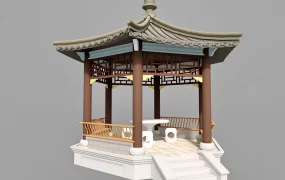 Chinese Garden Gazebo