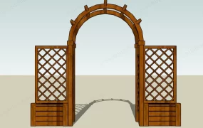 Wooden Garden Arch
