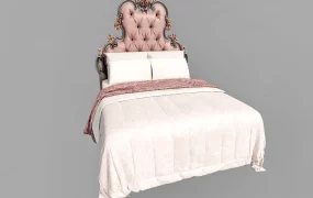 French Baroque Bed
