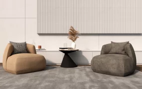 Bean Bag Chair And Table Set