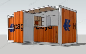 Shipping Container Kiosk