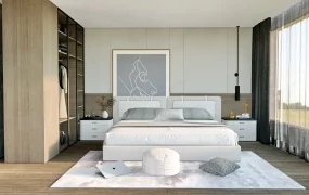 Neutral Bedroom Design Idea