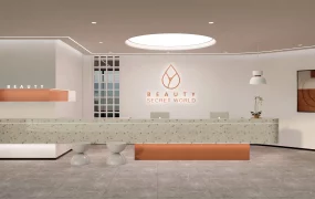 Beauty Salon Reception Desk