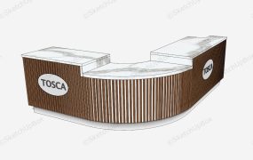 Coffee Shop Bar Counter Design