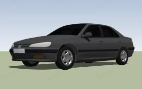 Peugeot 406 Black