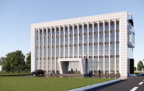 Modern Office Building Facade