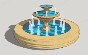 3 Tier Garden Fountain