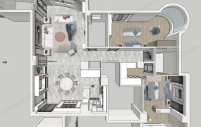 2 Bedroom Apartment Interior Design