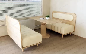 Cafe Booths And Table