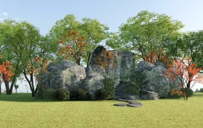 Natural Rock Garden