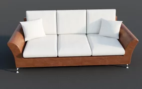 3 Seater Leather Sofa