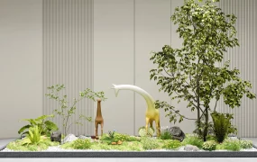 Peaceful Indoor Garden