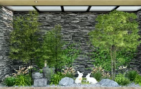 Beautiful Indoor Garden Design Idea