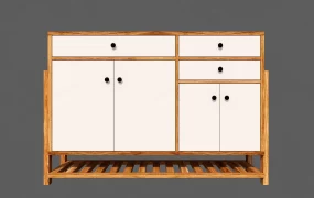 Hallway Shoe Cabinet
