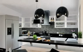 Black And White Kitchen