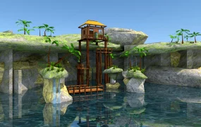 Mystical Lake Observation Tower