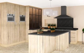 Modern Rustic Kitchen