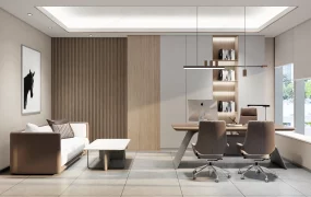 Luxurious Contemporary Executive Office