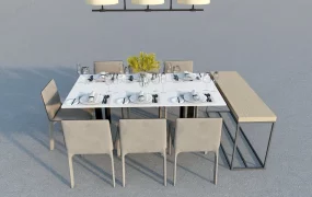 Modern Dining Table Set
