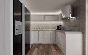Modern Small Apartment Kitchen