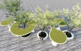 Landscape Pergola Idea