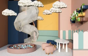 Indoor Playground Slide