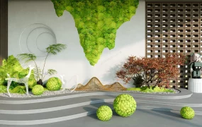 Indoor Green Wall Vertical Garden