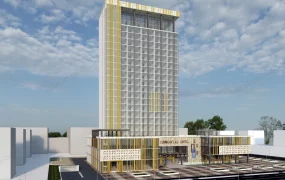 Commercial Hotel Building Design