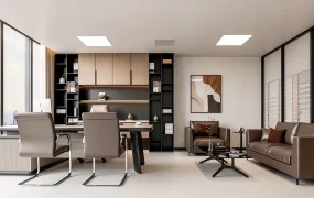 Modern Luxury Executive Office Suite