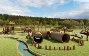 Nature Themed Playground